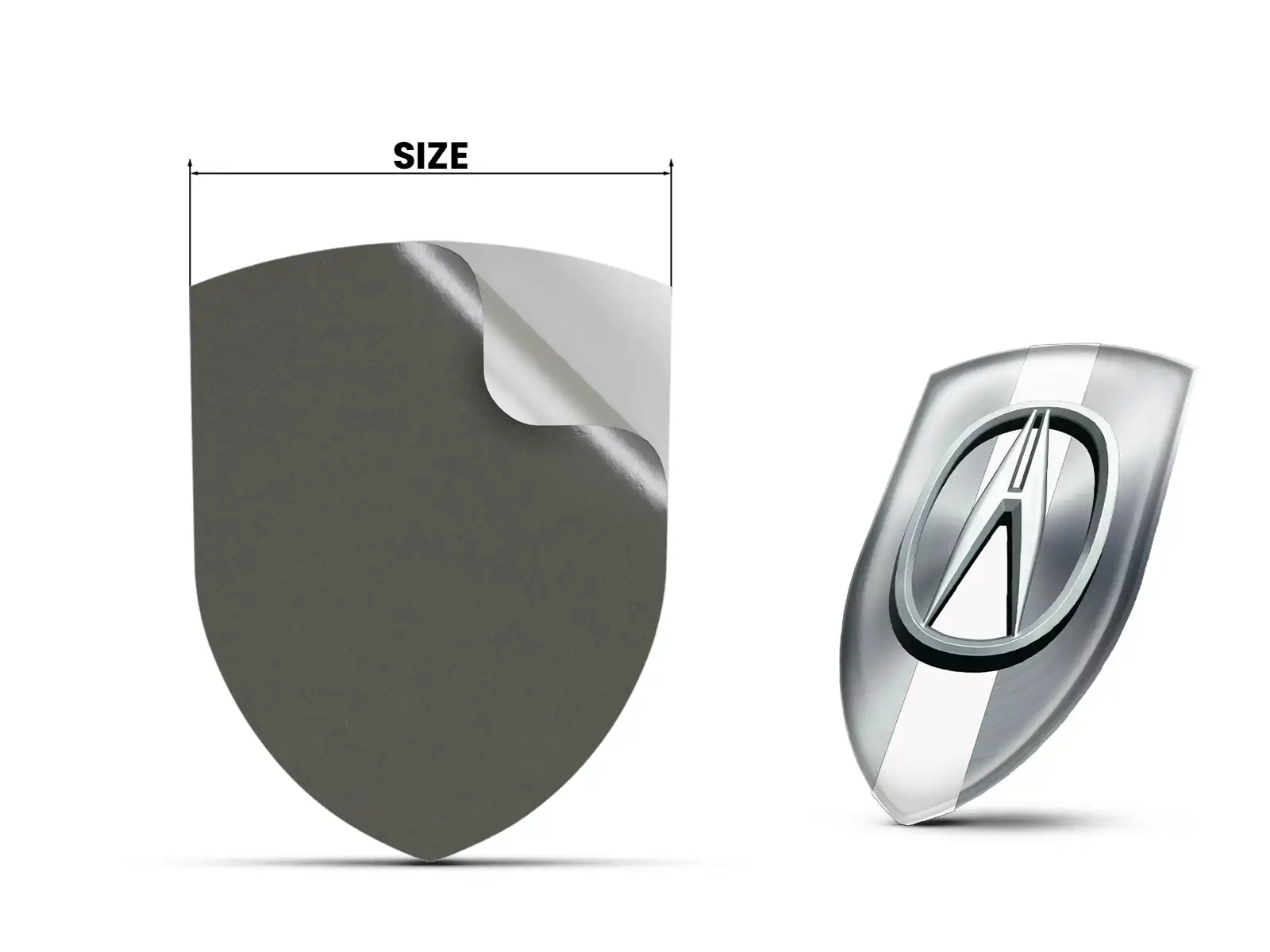 Honda Acura Vinilos Traseros Estilo Alta Calidad Personalizable